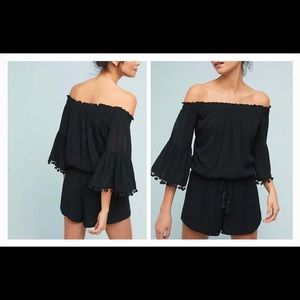 Anthropologie Collette pommed romper